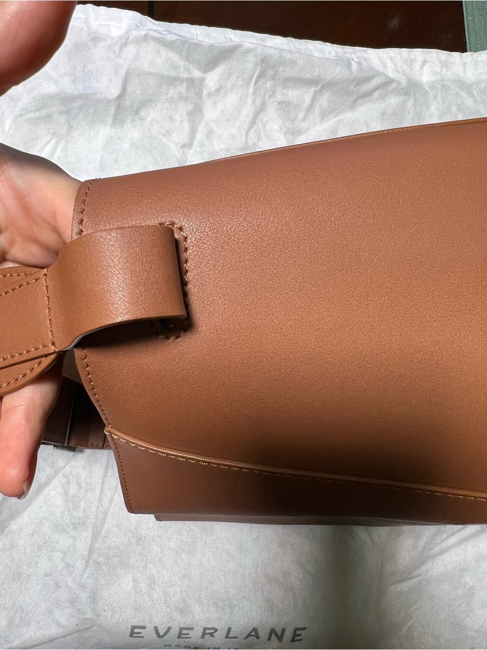 Everlane Brown Leather Tote Bag - Picture 6 of 15